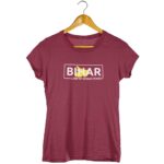 Bihar Land of Monasteries Maroon T shirts