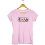 Bihar Land of Monasteries Pink T shirts