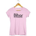 Bihar Our Motherland Pink T-Shirt