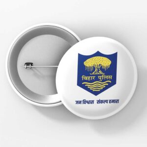 Bihar Police Official Badges Brand Bihar