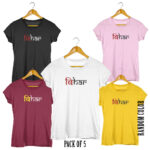 Bihar-hindi-ladies-T-Shirt-Pack-of-5